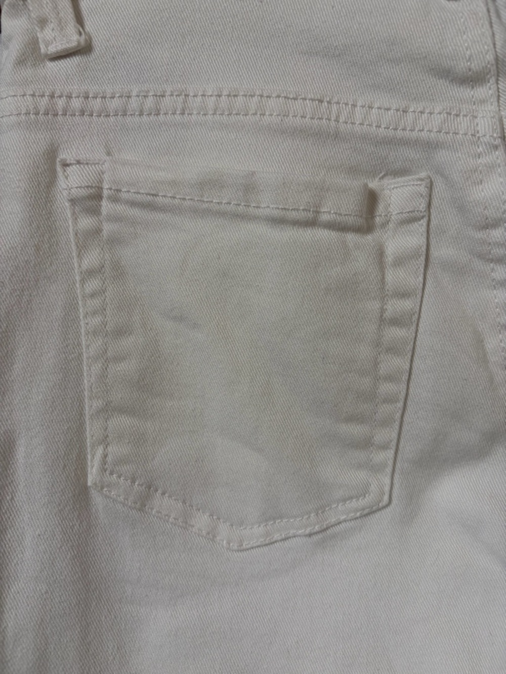 Gloria Vanderbilt White Amanda Capri High-Waist Cropped Stretch Denim Pants Sz 4 - Picture 5 of 16